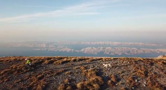 One Man and His Dog: Cycling in Croatia - Stunning! (VIDEO)