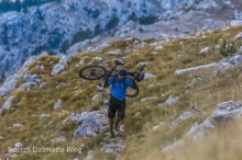 Extreme Cycling: Biking Down from Croatia's Highest Peak at Sinjal