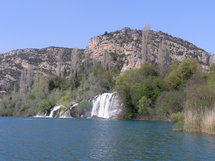 Croatian Bike Routes: Oklaj near Krka River