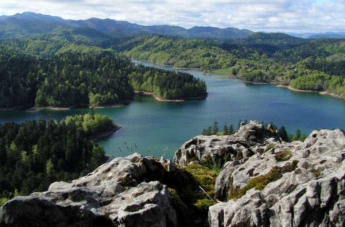 Croatian Bike Routes: Gorski Kotar - Lokvarsko Lake