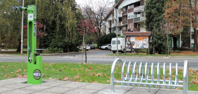 Samobor Receives the First Service Station for Cyclists