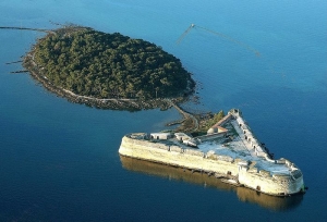 Croatian Bike Routes: St. Nicholas Fortress in Šibenik