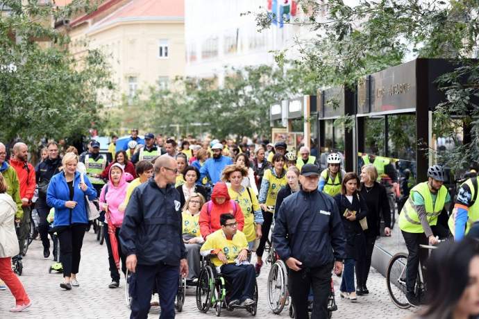 Car Free Day Marked in Zagreb